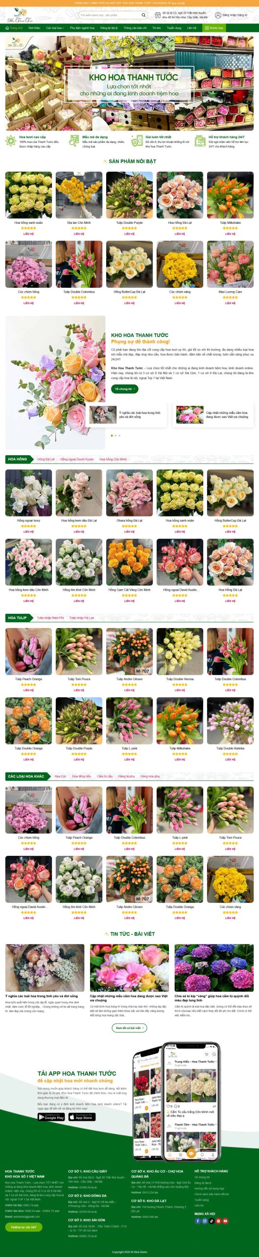 Theme wordpress shop hoa tươi 5